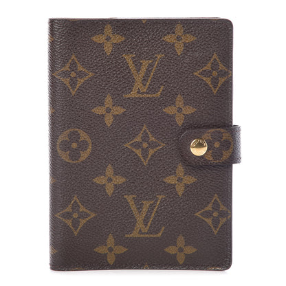 Louis Vuitton Monogram Small Ring Agenda Cover 1 of 9