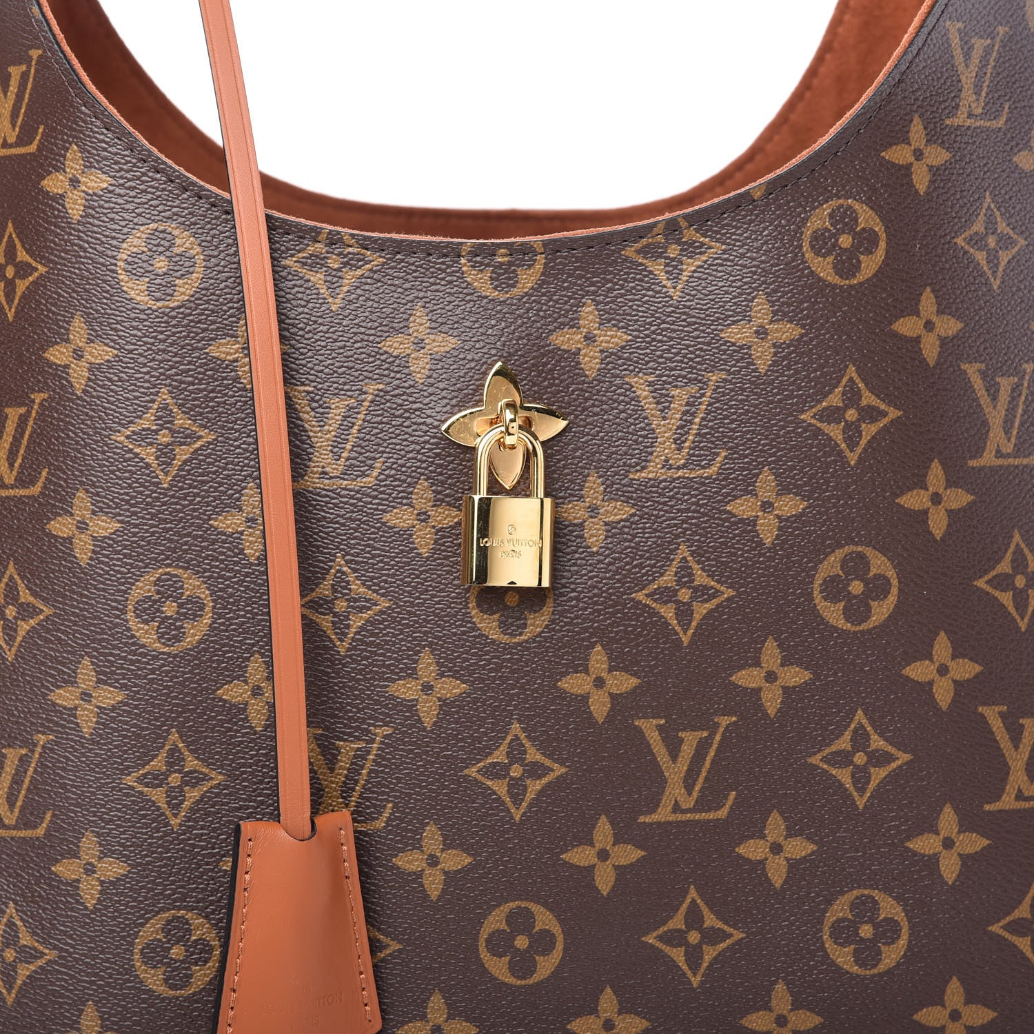 Louis Vuitton Monogram Flower Hobo Caramel 10 of 10