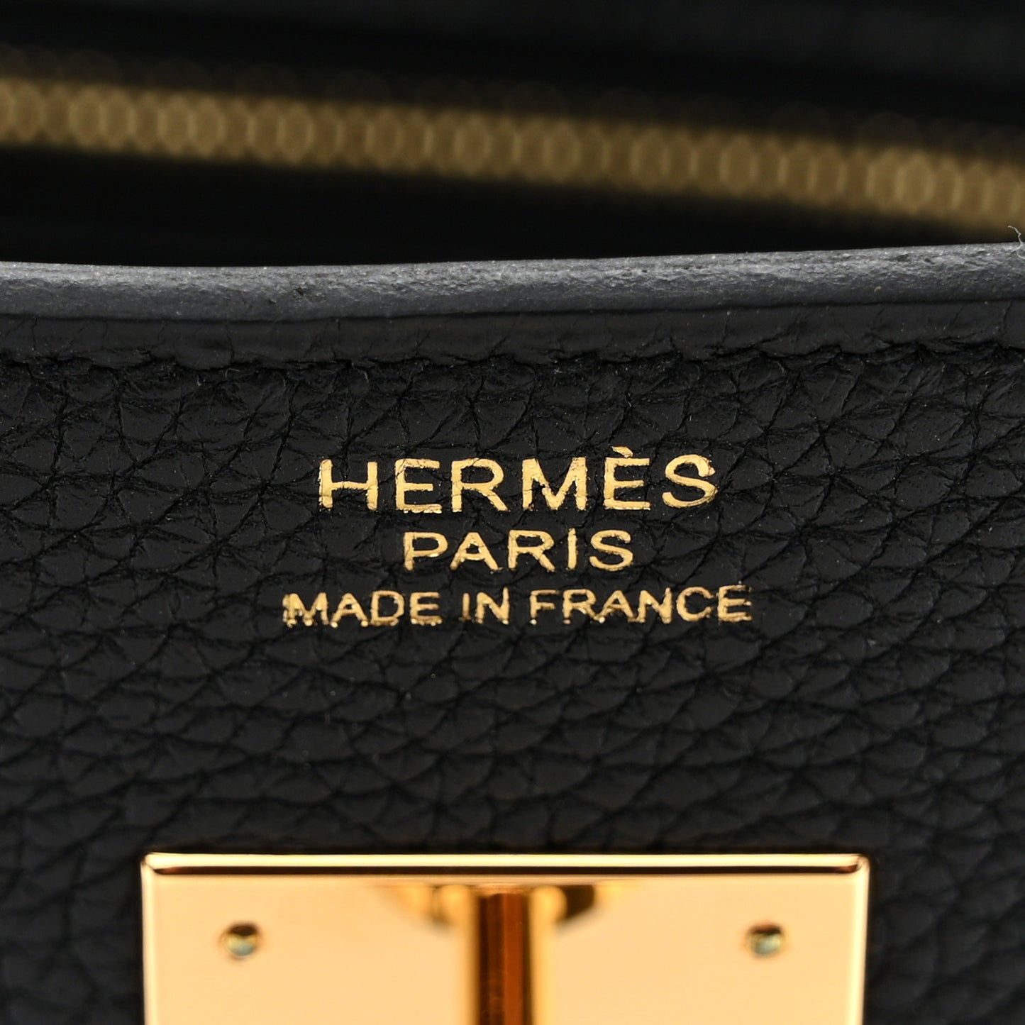 Togo Birkin 30 Black