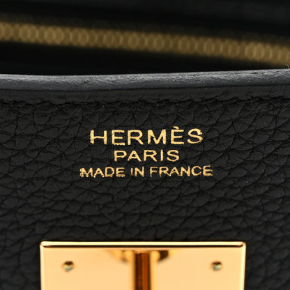Hermes Togo Birkin 30 Black 6 of 13