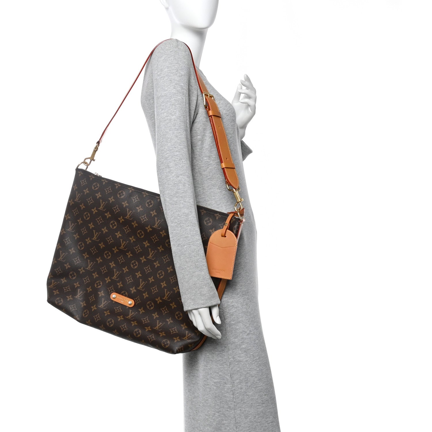 Louis Vuitton Monogram Vagabond Hobo 2 of 9
