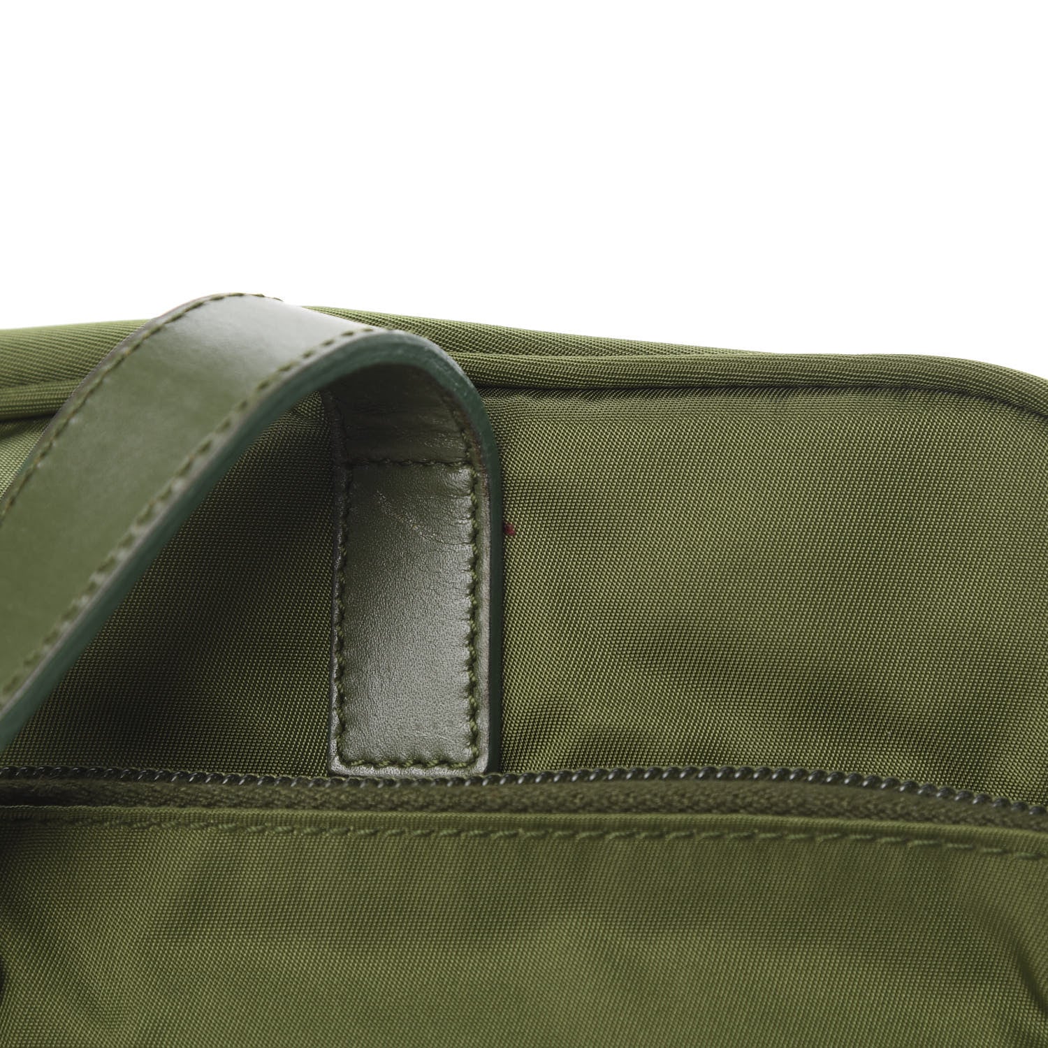 Prada Nylon Vela Sport Duffle Militare 12 of 12