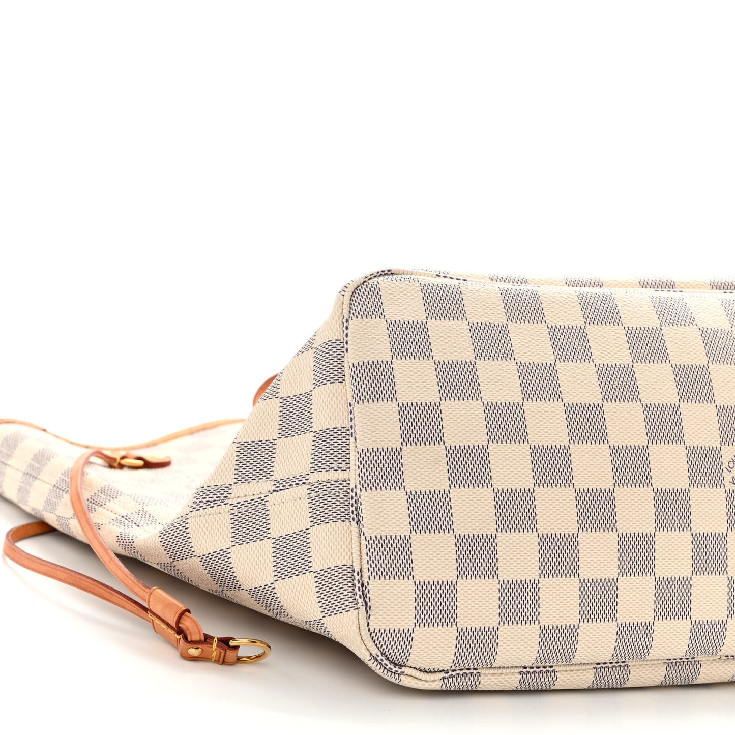 Damier Azur Neo Neverfull MM Rose Ballerine