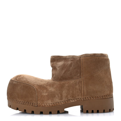 Balenciaga Suede Mens Alaska Boots 44 Brown 1 of 9