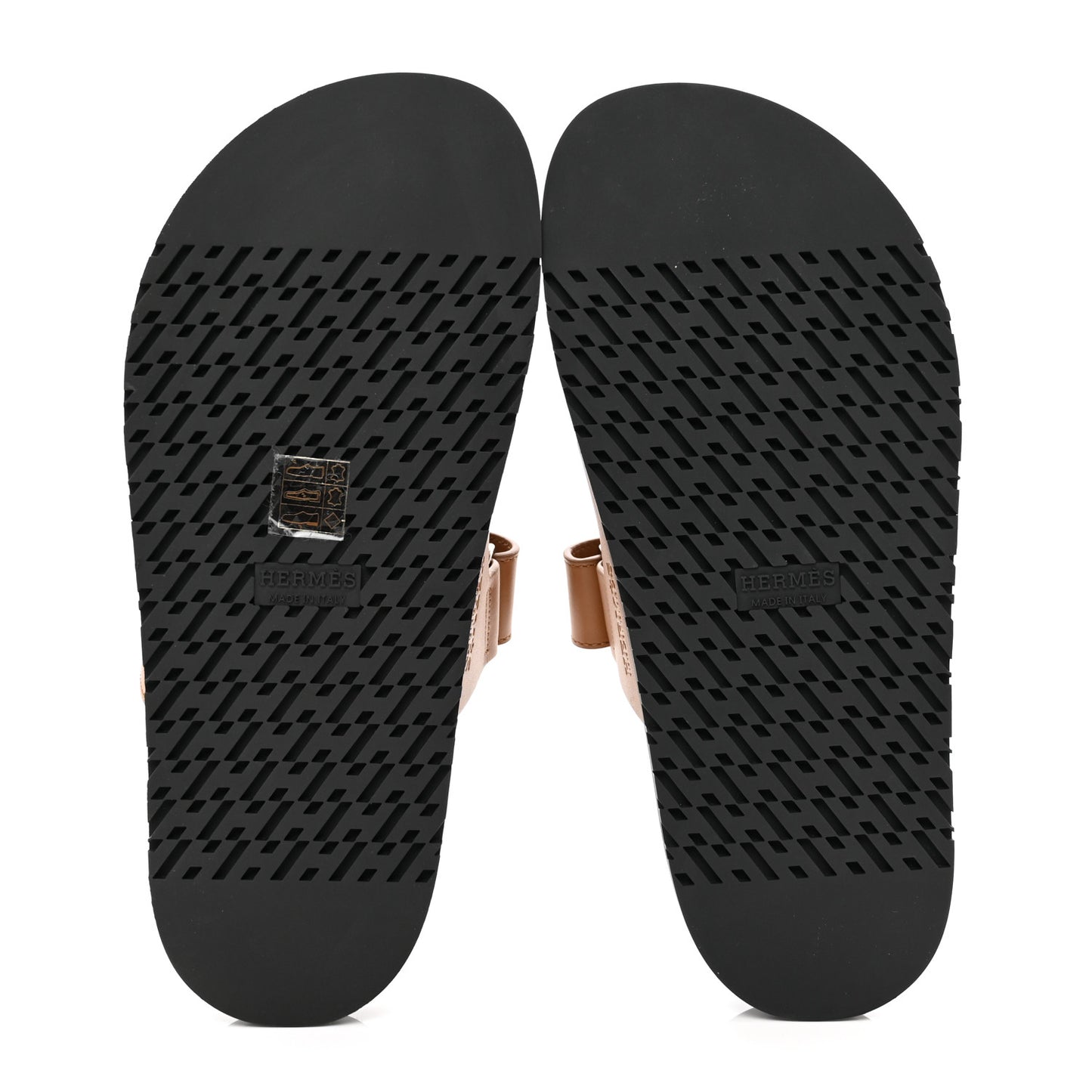 Calfskin Womens Chypre Sandals 37.5 Gold