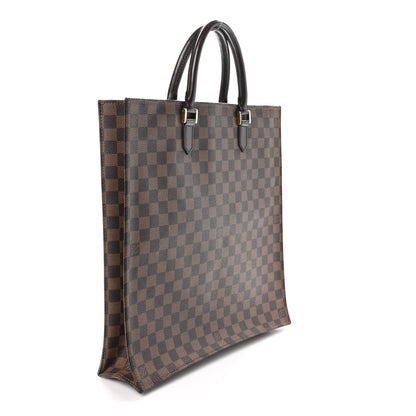Louis Vuitton Damier Ebene Sac Plat 3 of 9