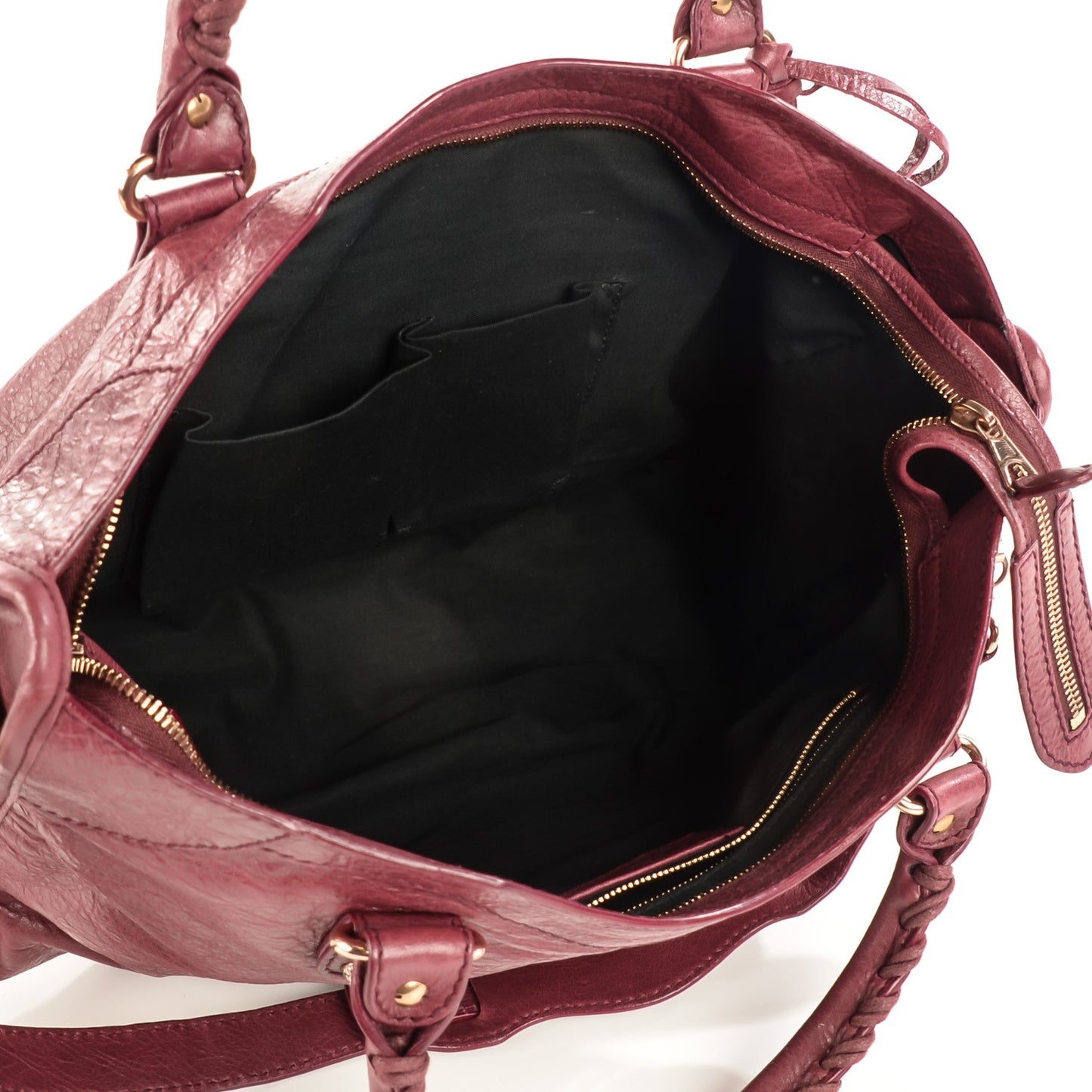 Agneau Giant 12 Rose Gold Hardware City Cassis