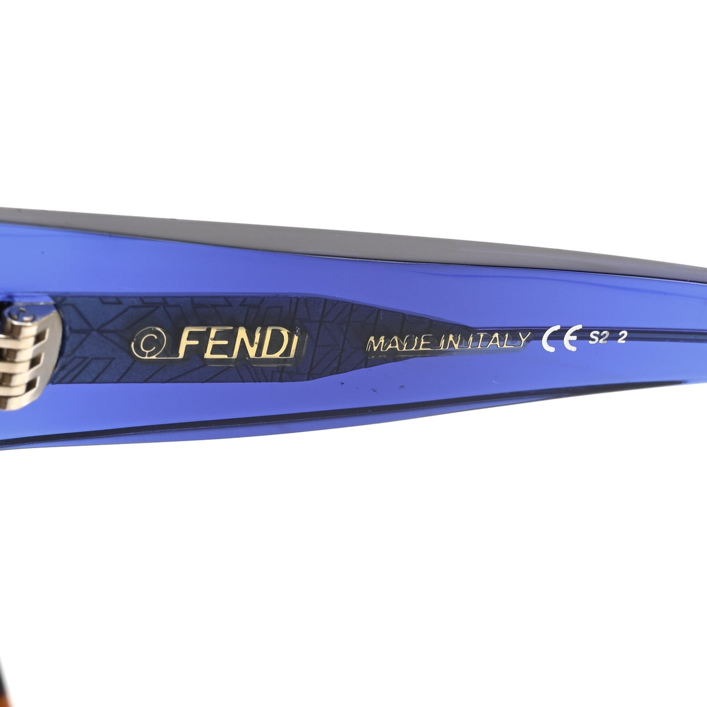 Cat Eye Fanny Sunglasses FF 0105/S Blue Multicolor
