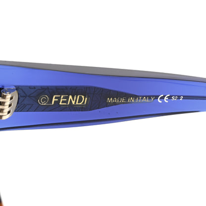 Fendi Cat Eye Fanny Sunglasses FF 0105/S Blue Multicolor 6 of 7