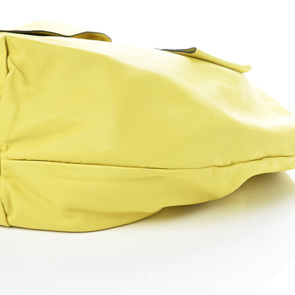 Valentino Garavani Nappa 360 Bow Shoulder Bag Yellow 6 of 9