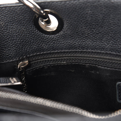 Chanel Caviar Quilted Grand Shopping Tote GST Black 7 of 14