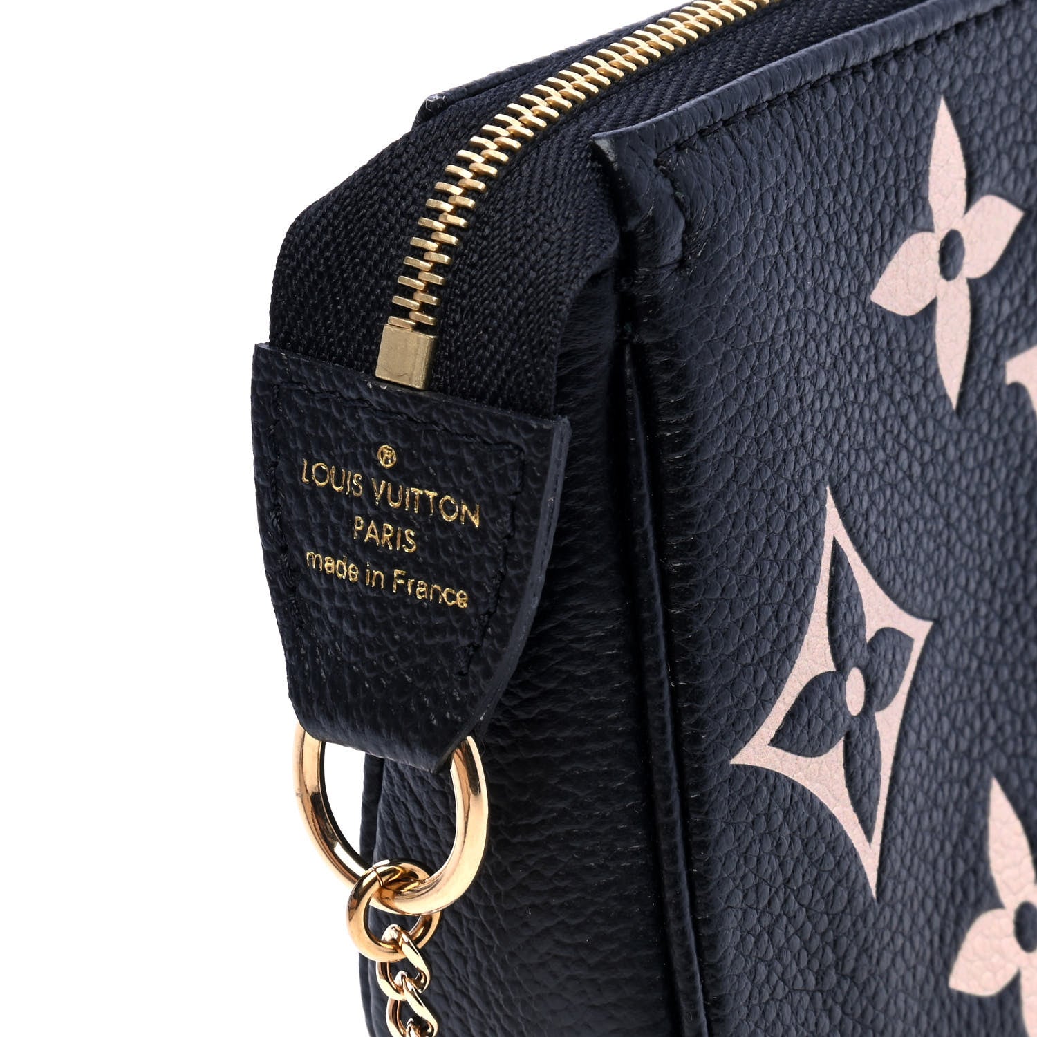 Louis Vuitton Empreinte Monogram Giant Mini Pochette Accessories Black 3 of 4