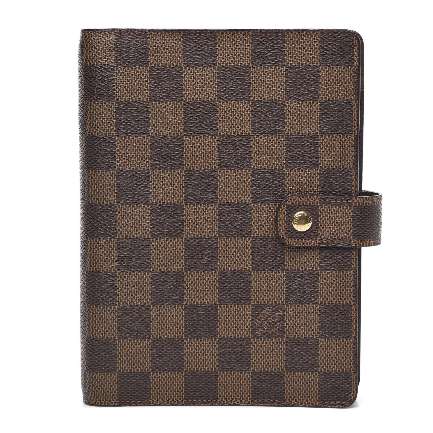 Louis Vuitton Damier Ebene Medium Ring Agenda Cover 1 of 7