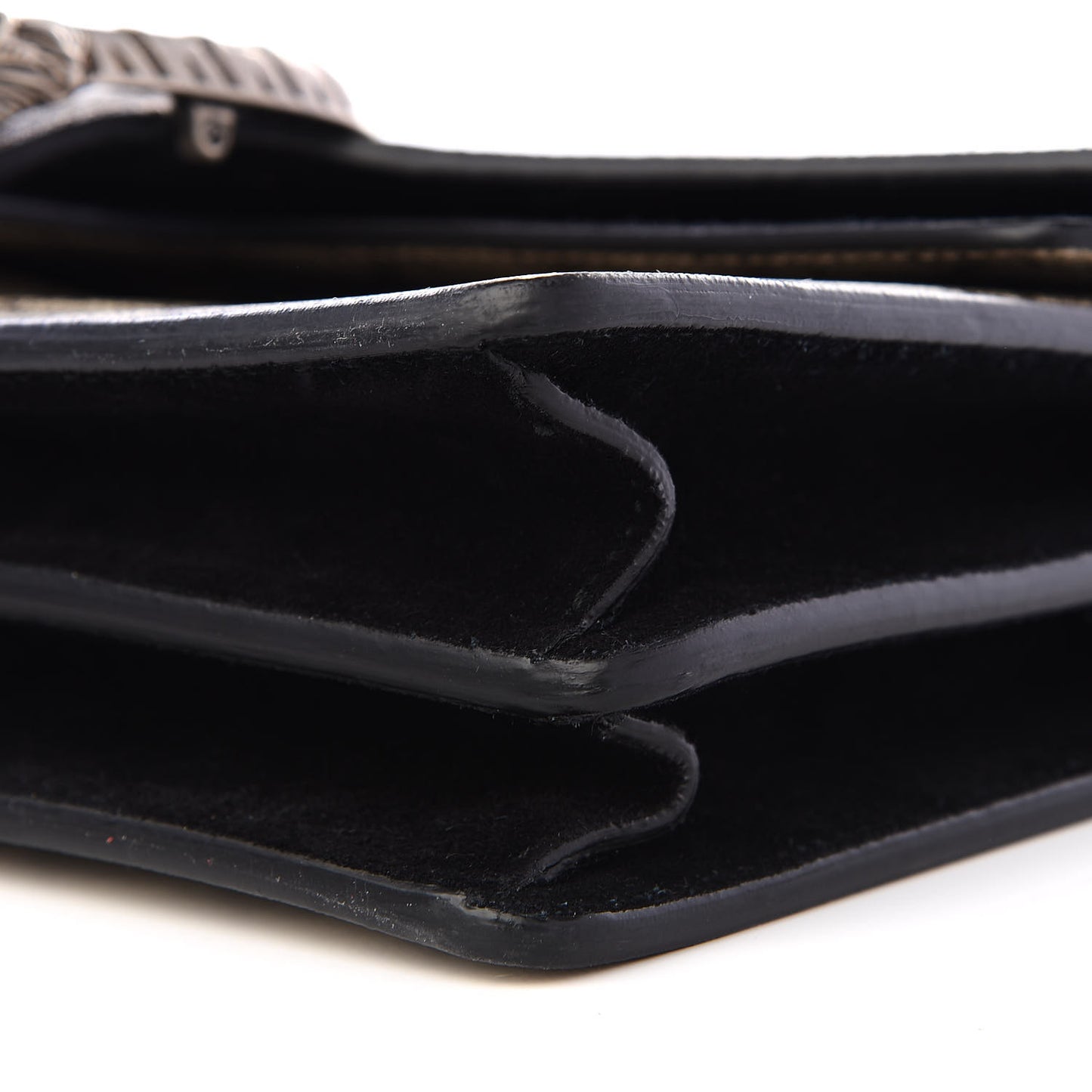 GG Supreme Monogram Small Dionysus Shoulder Bag Black