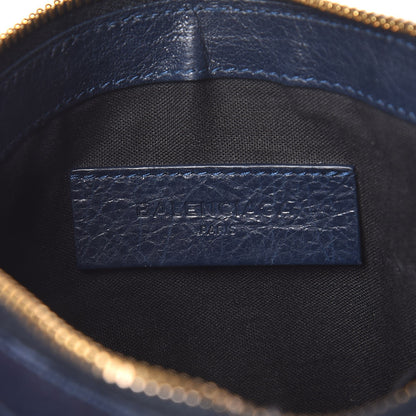 Balenciaga Agneau Giant 12 Gold Hardware Pouch Bleu Obscur 6 of 7