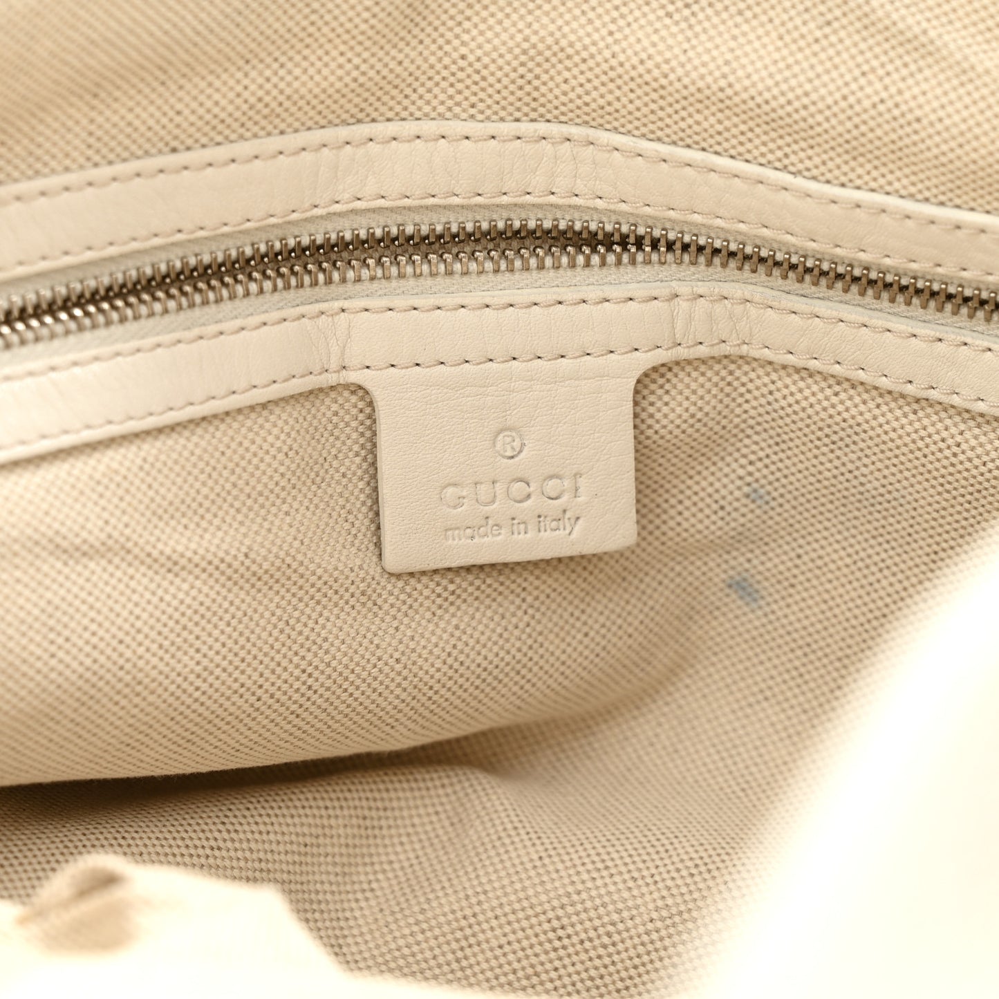 Calfskin Techno Horsebit Large Flap White