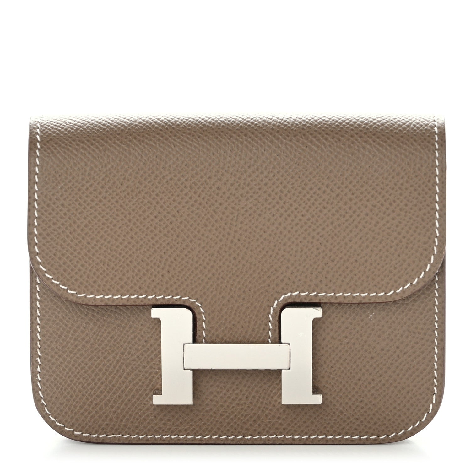 Hermes Epsom Constance Slim Wallet Etoupe 1 of 9