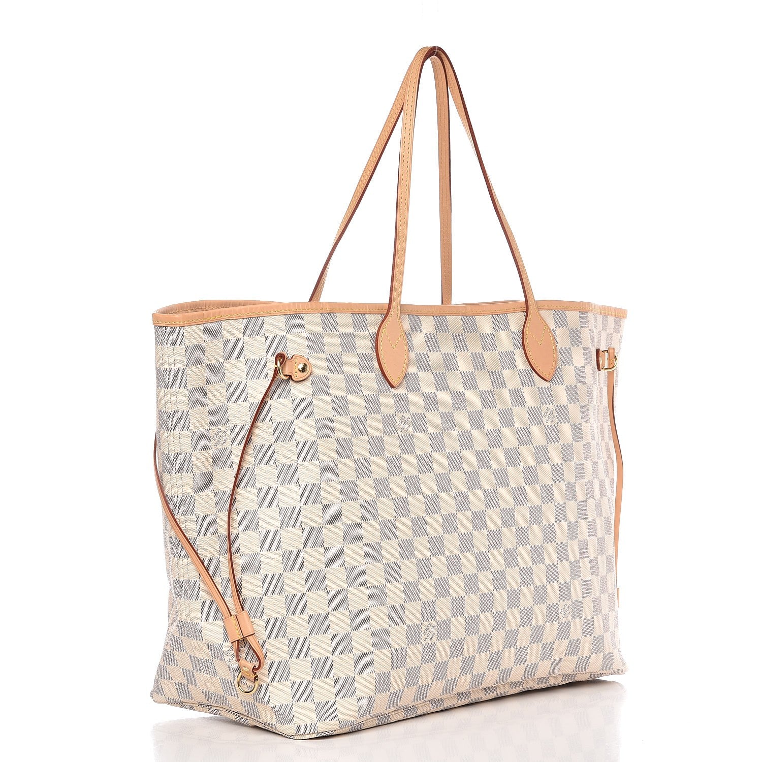 Louis Vuitton Damier Azur Neo Neverfull GM Rose Ballerine 3 of 13