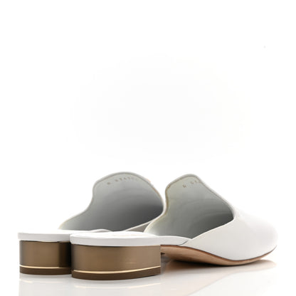 Chanel Lambskin CC Mules 41 White 4 of 9