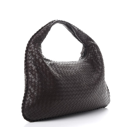 Bottega Veneta Nappa Intrecciato Large Veneta Hobo Ebano 3 of 11