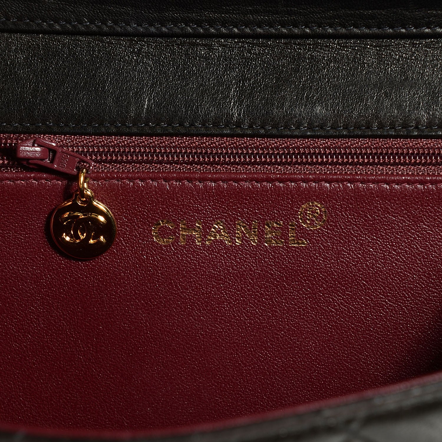 Chanel Lambskin Quilted Small Single Flap Black 6 of 10