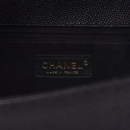 Chanel Caviar Quilted New Medium Boy Flap Black 8 of 11