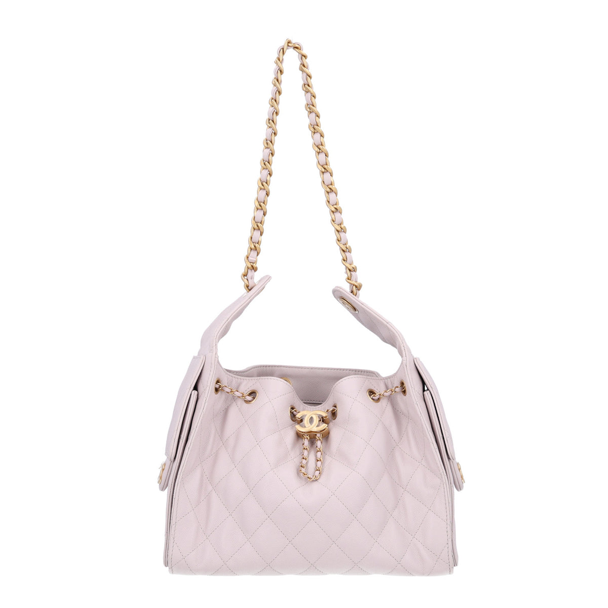 Chanel Caviar Quilted Small Chanel 25 Handbag Lilas Lilac 1 of 10
