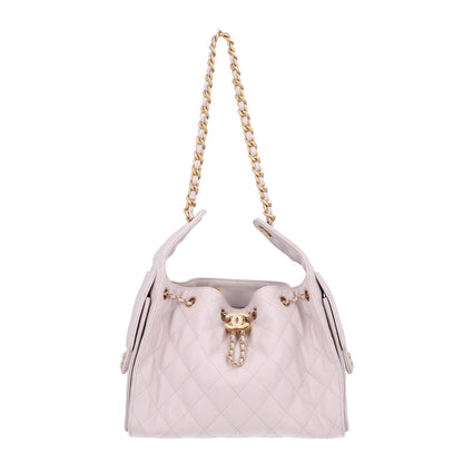 Chanel Caviar Quilted Small Chanel 25 Handbag Lilas Lilac 1 of 10
