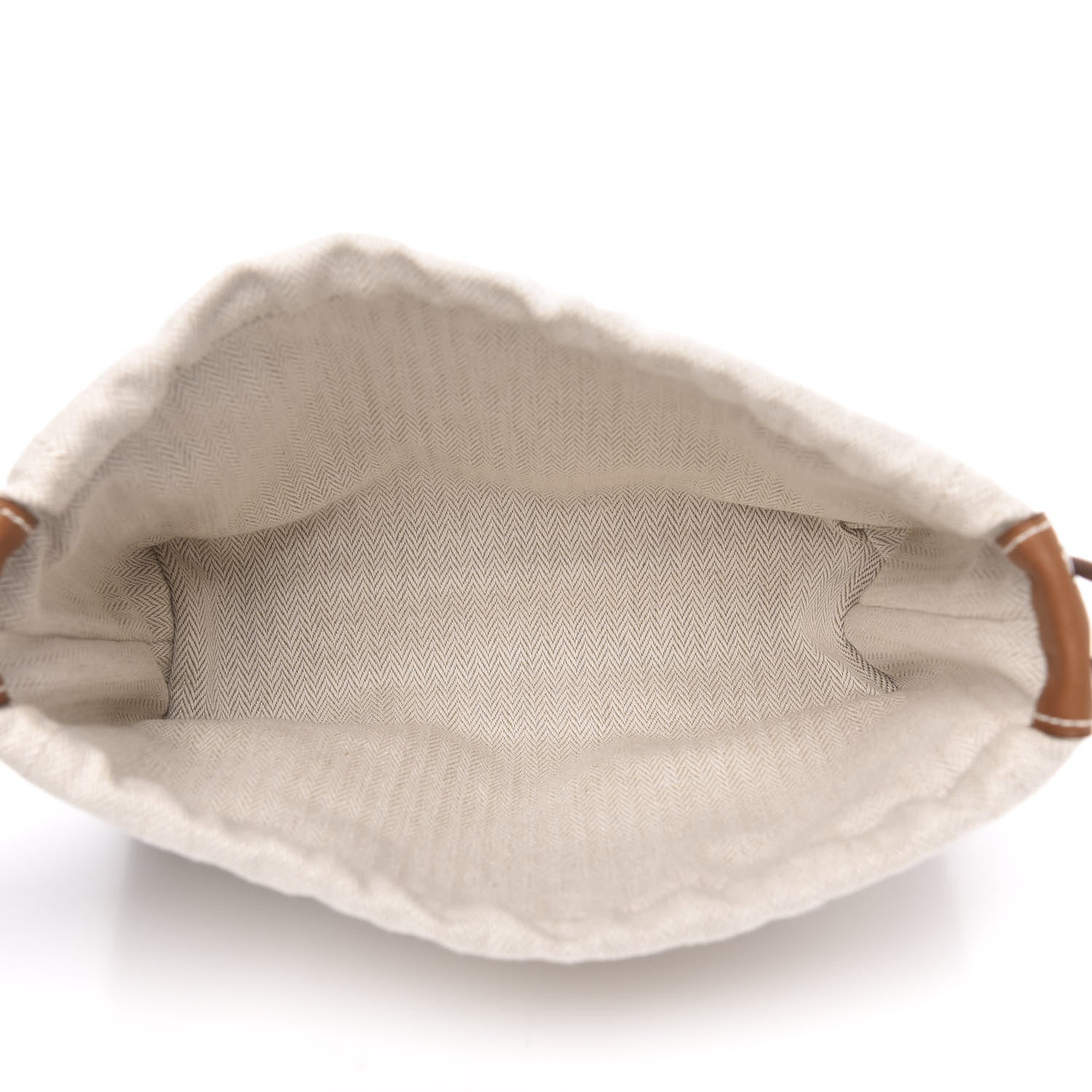 Hermes Canvas Barenia Fourbi 25 MM Pouch Naturel Fauve 5 of 9