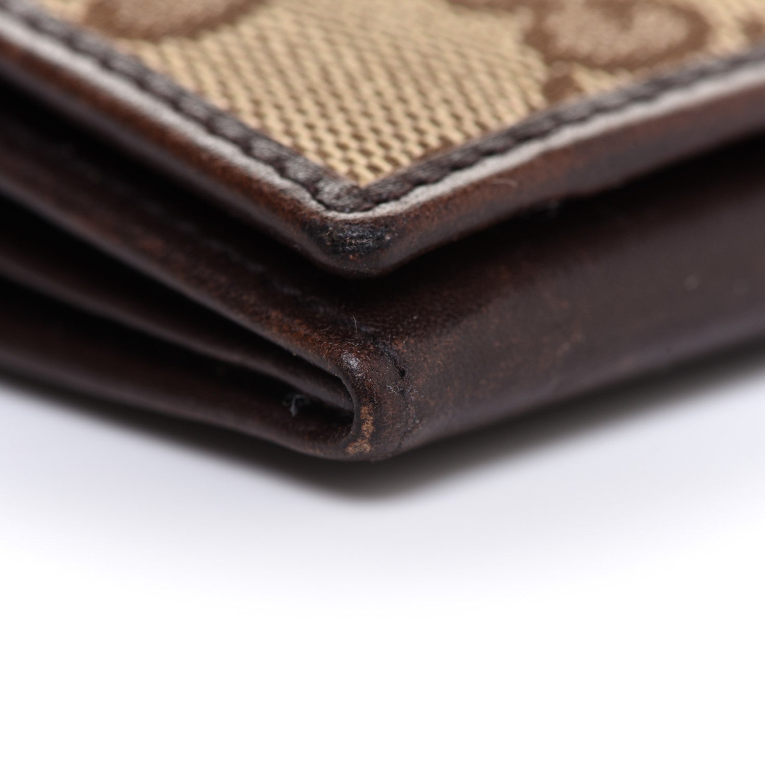 Gucci Monogram Continental Wallet Brown 8 of 13