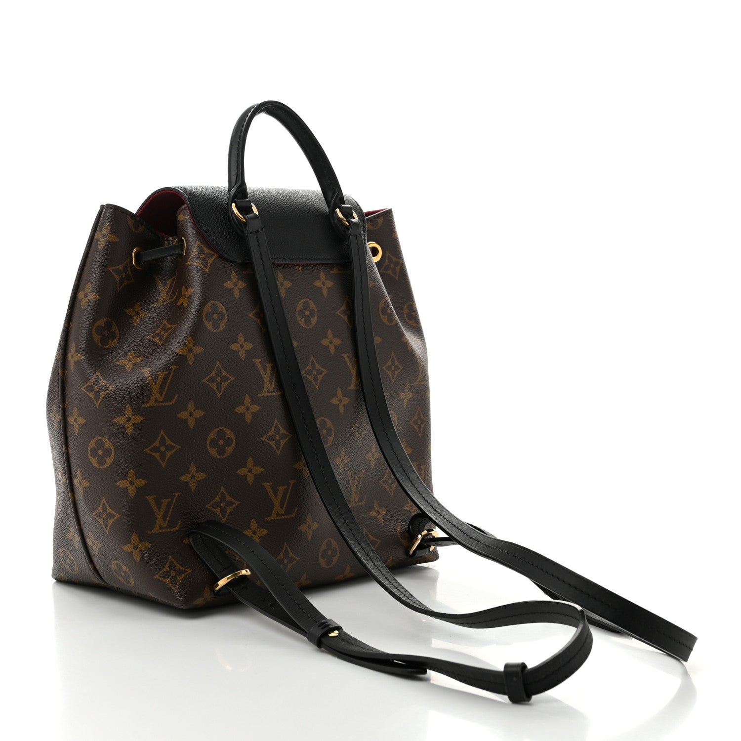 Louis Vuitton Monogram Montsouris PM Black 3 of 9