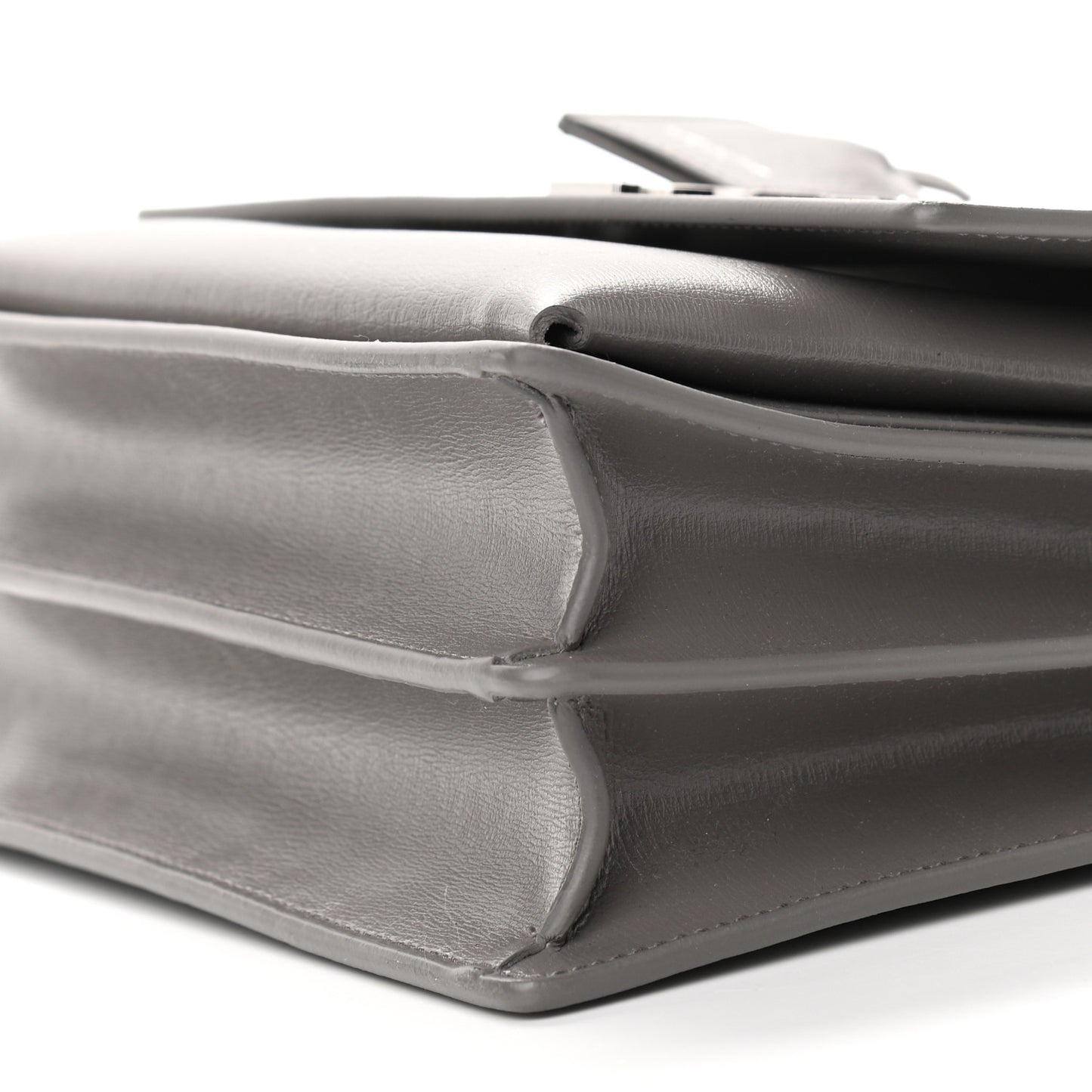 Calfskin Medium Monogram Sunset Fog