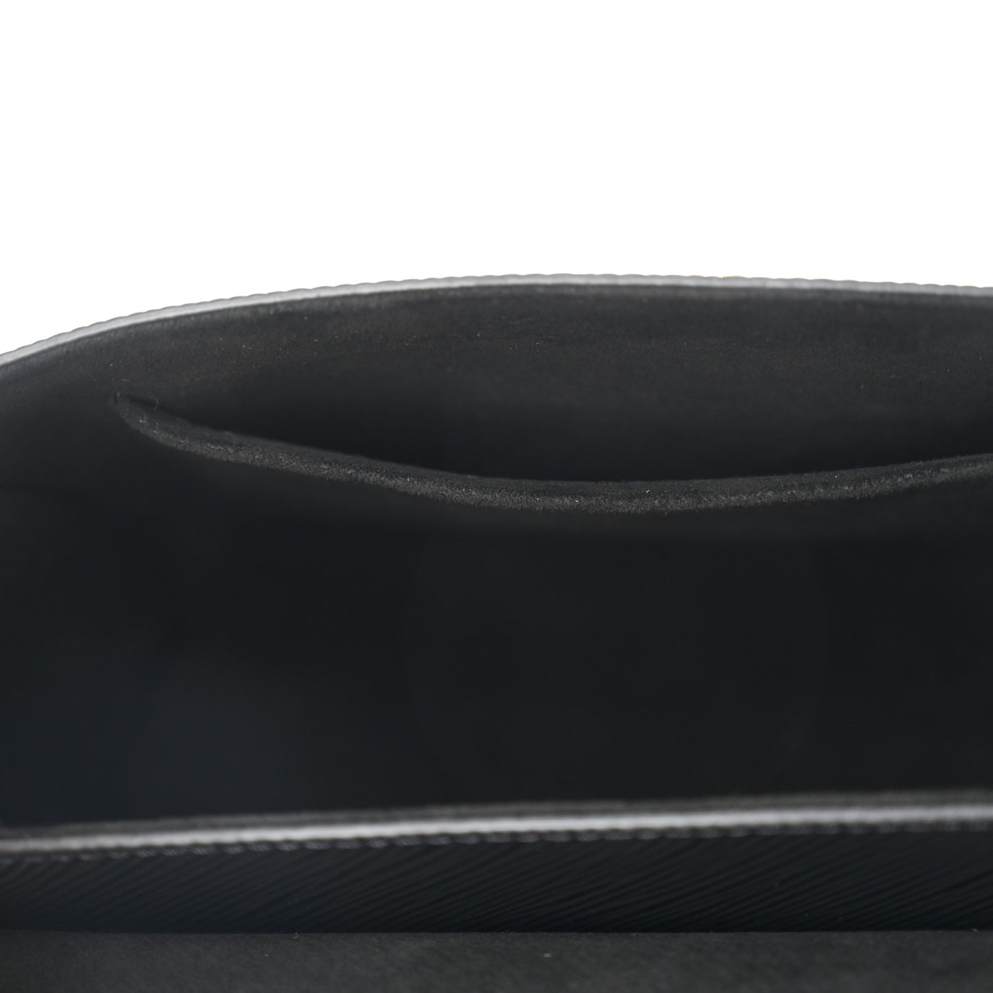 Epi Twist Top Handle Shoulder Bag MM Black