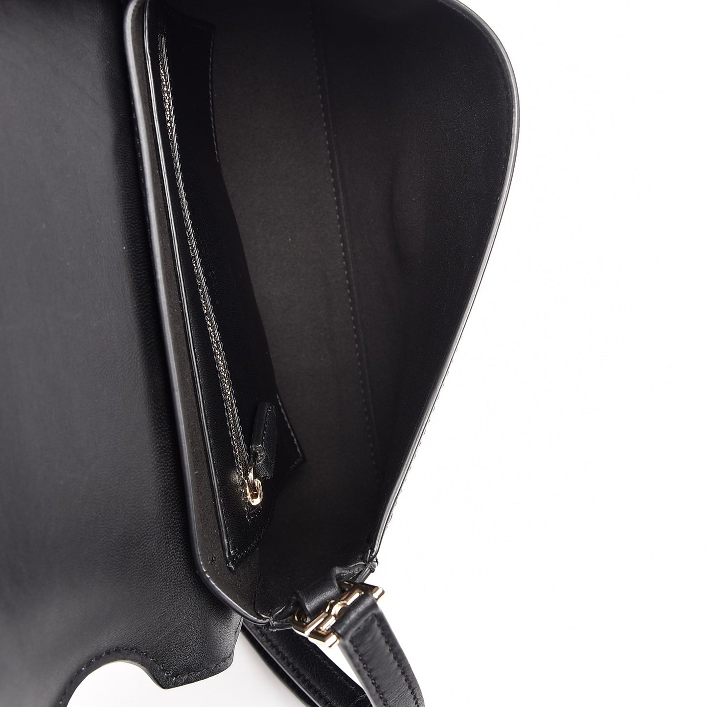 Calfskin Small Nobile Shoulder Bag Black