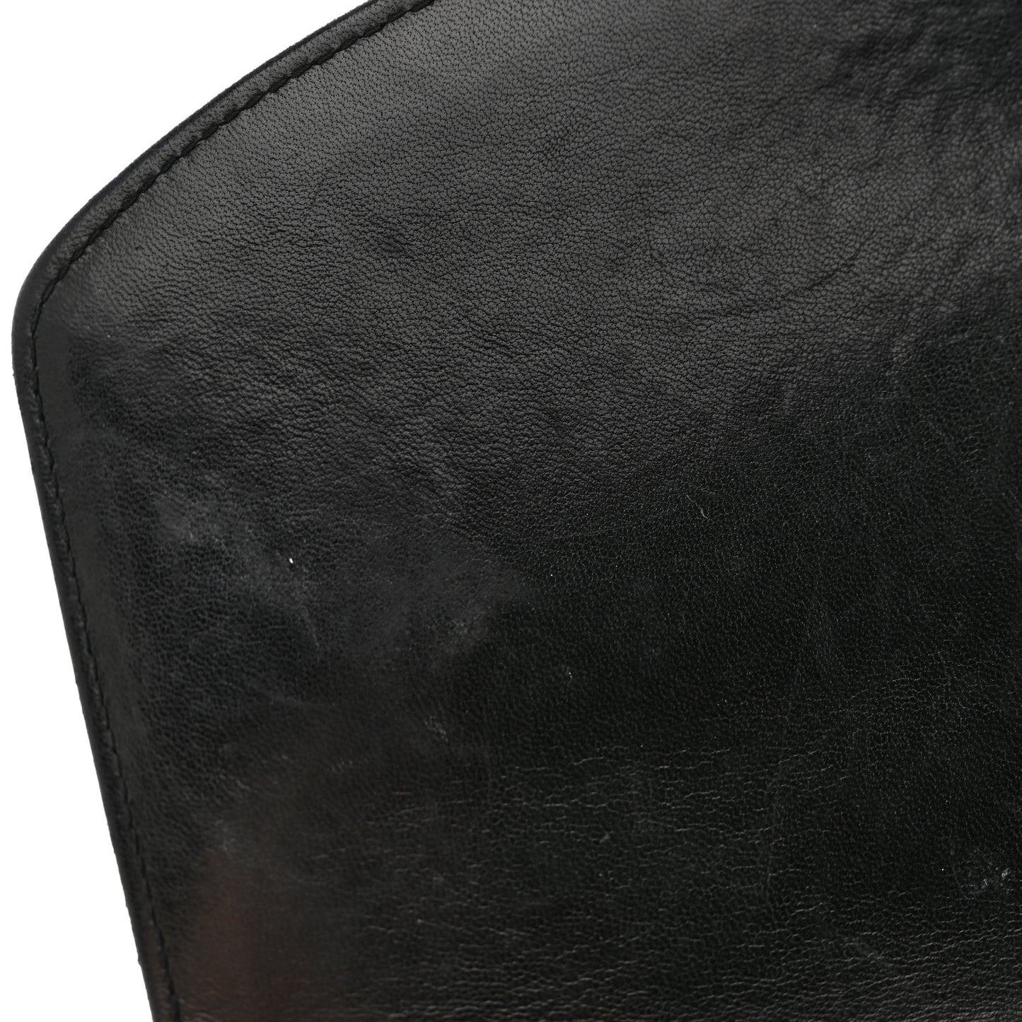 Lambskin Quilted Medium Single Flap Black