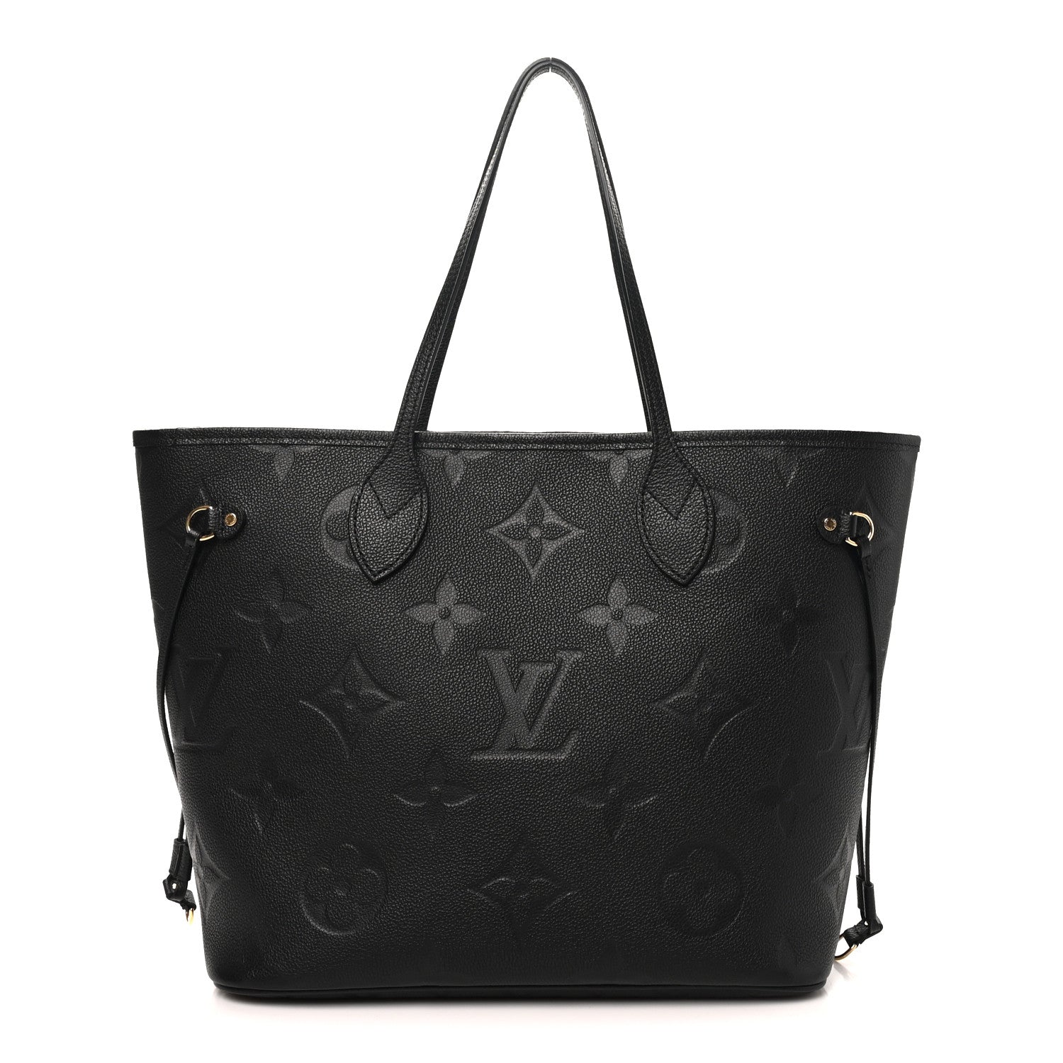 Louis Vuitton Empreinte Monogram Giant Neverfull MM Black 1 of 10