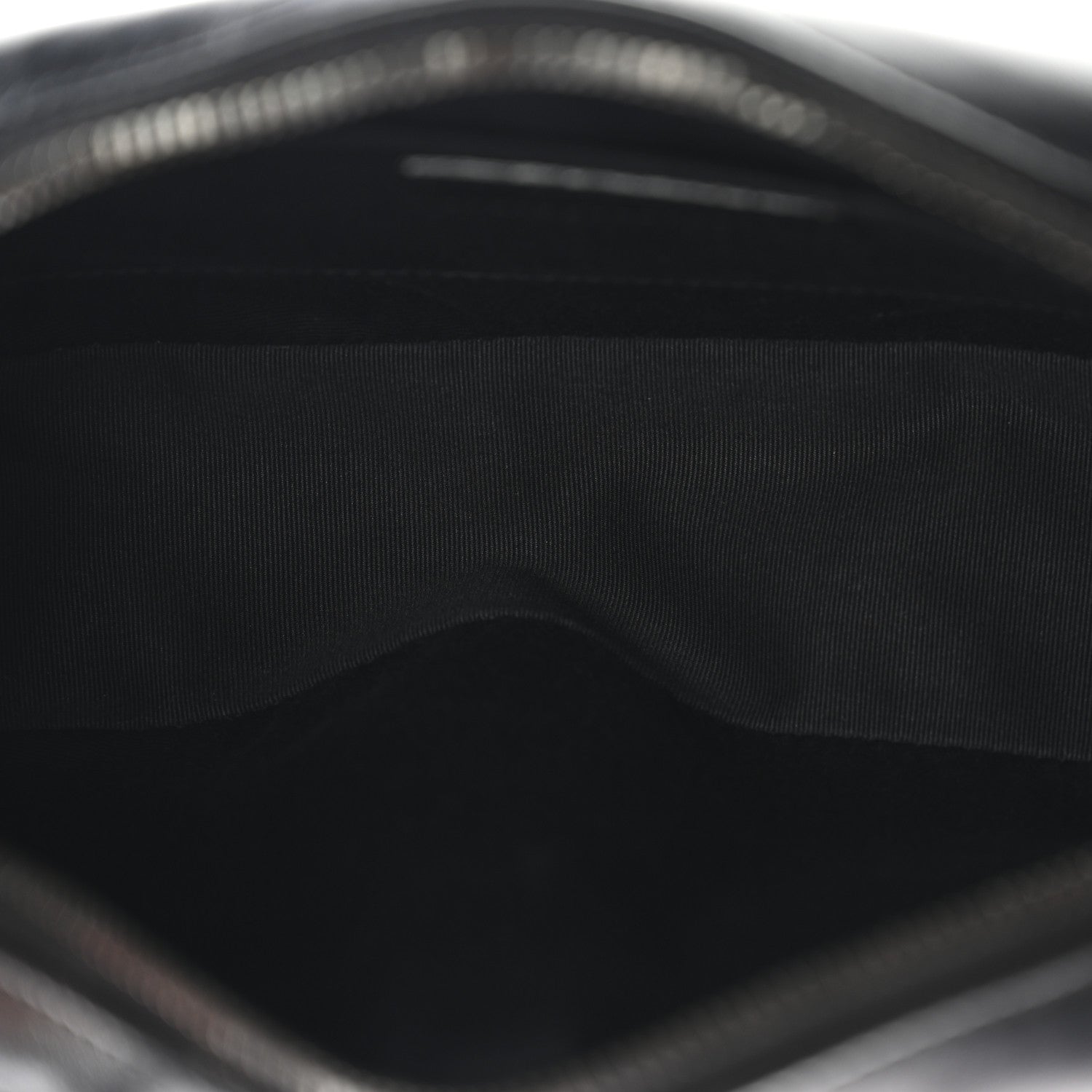 Saint Laurent Calfskin Matelasse Monogram Monochrome Lou Camera Bag Black 5 of 10