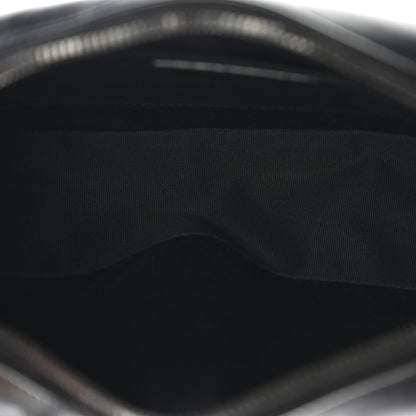 Saint Laurent Calfskin Matelasse Monogram Monochrome Lou Camera Bag Black 5 of 10