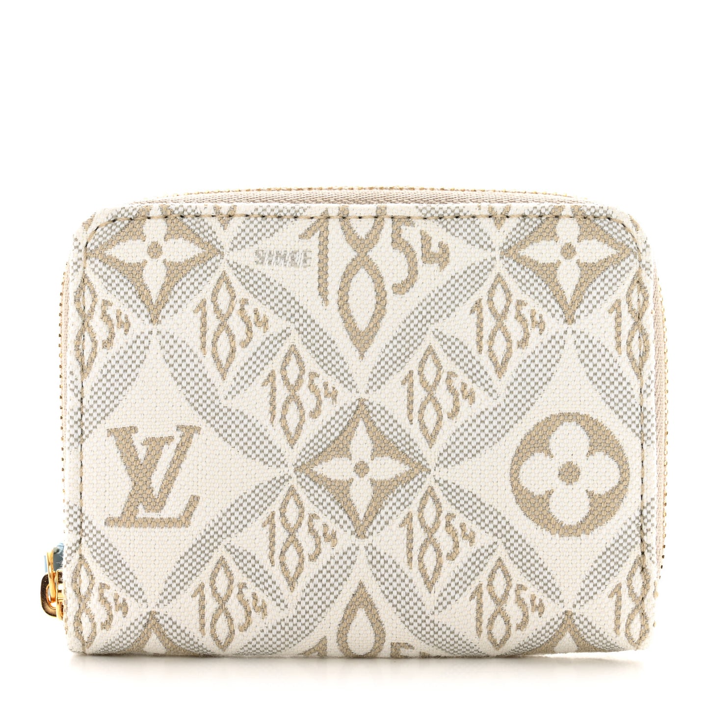 Jacquard Since 1854 Zippy Coin Purse Blue