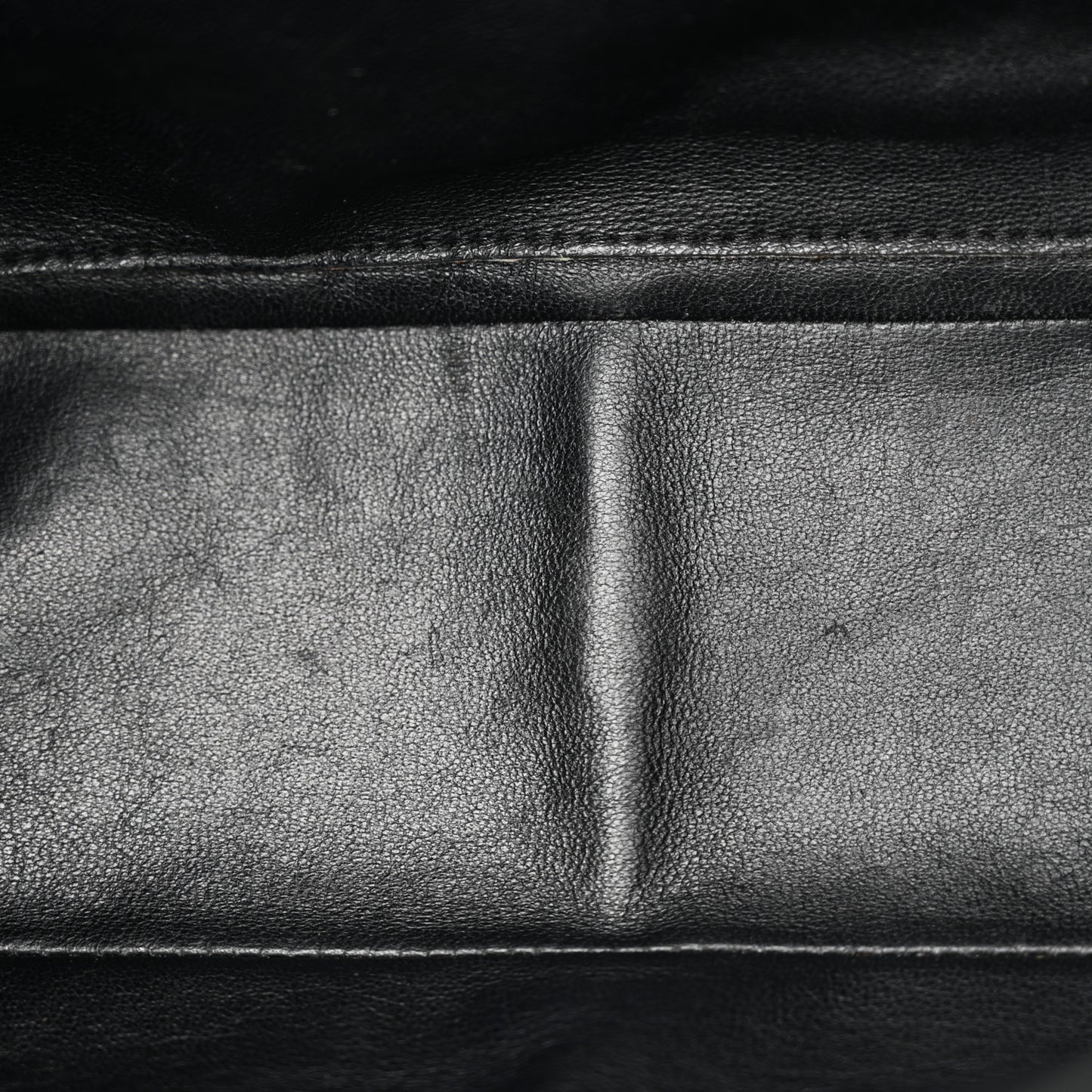Caviar Quilted Jumbo Single Flap Navy