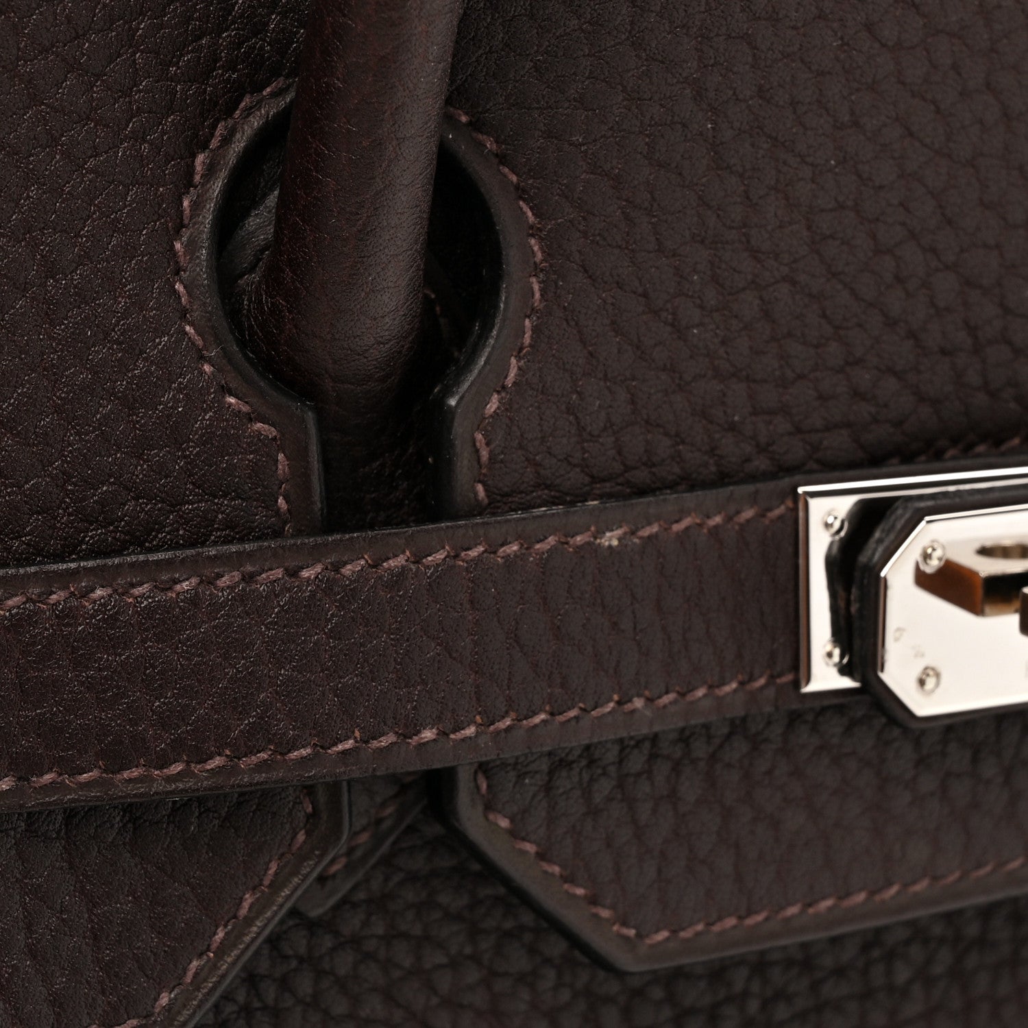Hermes Fjord HAC Birkin 36 Chocolate 11 of 20