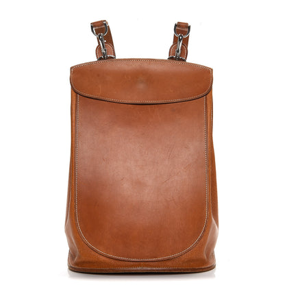 Hermes Barenia Sacoche Pour Selle Backpack Fauve 1 of 21