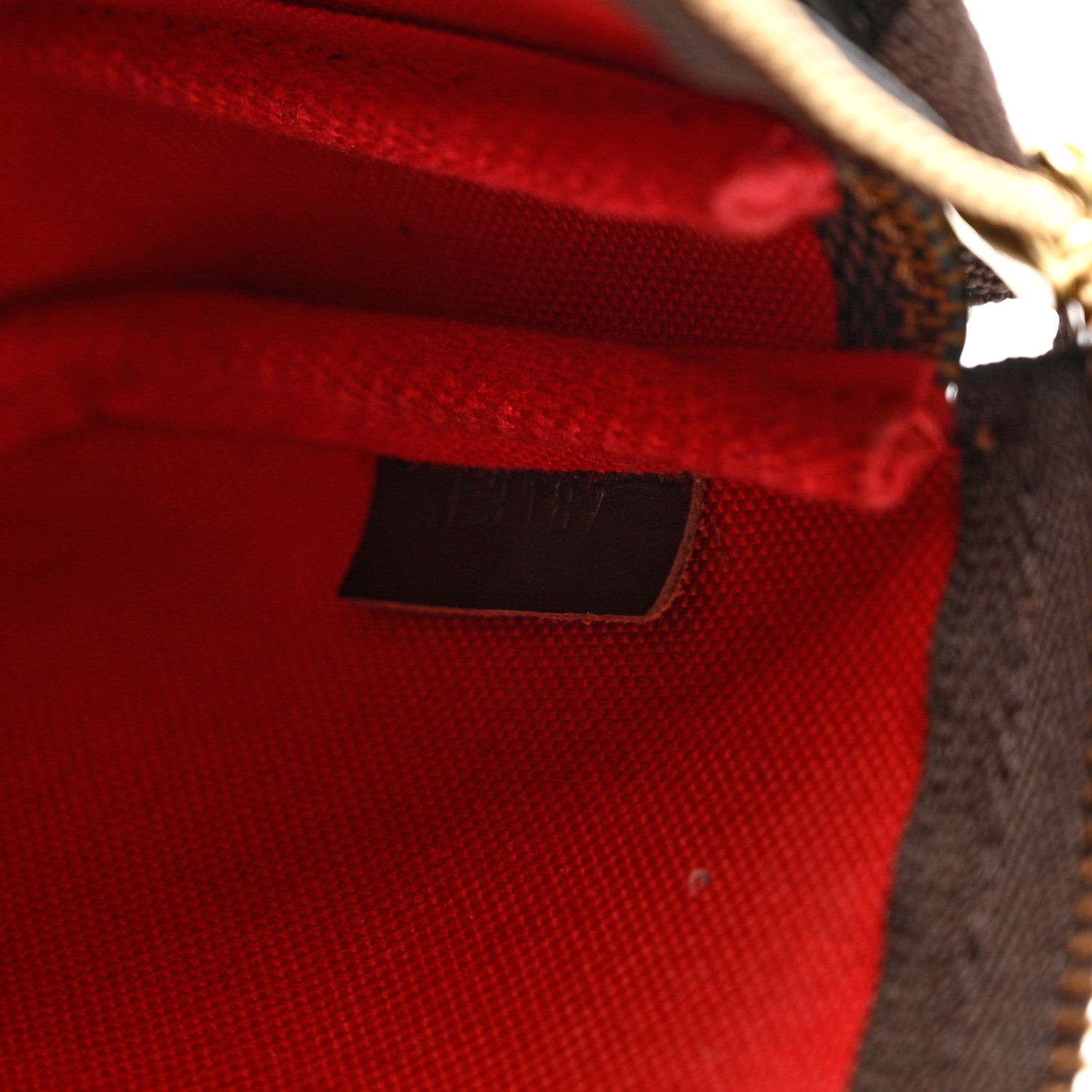 Louis Vuitton Damier Ebene Mini Pochette Accessories 6 of 6