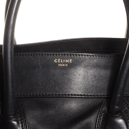 Celine Smooth Calfskin Medium Luggage Black 9 of 9
