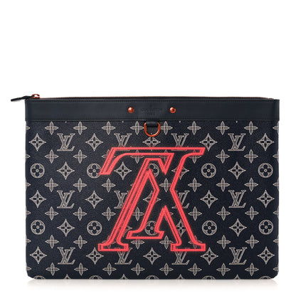 Louis Vuitton Monogram Upside Down Pochette Apollo GM 1 of 10