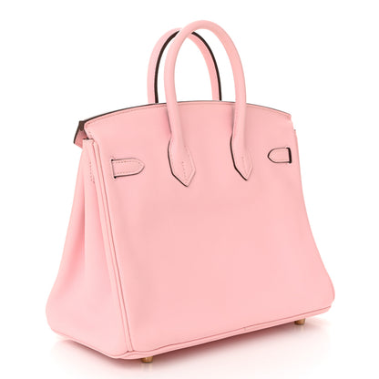 Hermes Swift Birkin 25 Rose Sakura 7 of 31