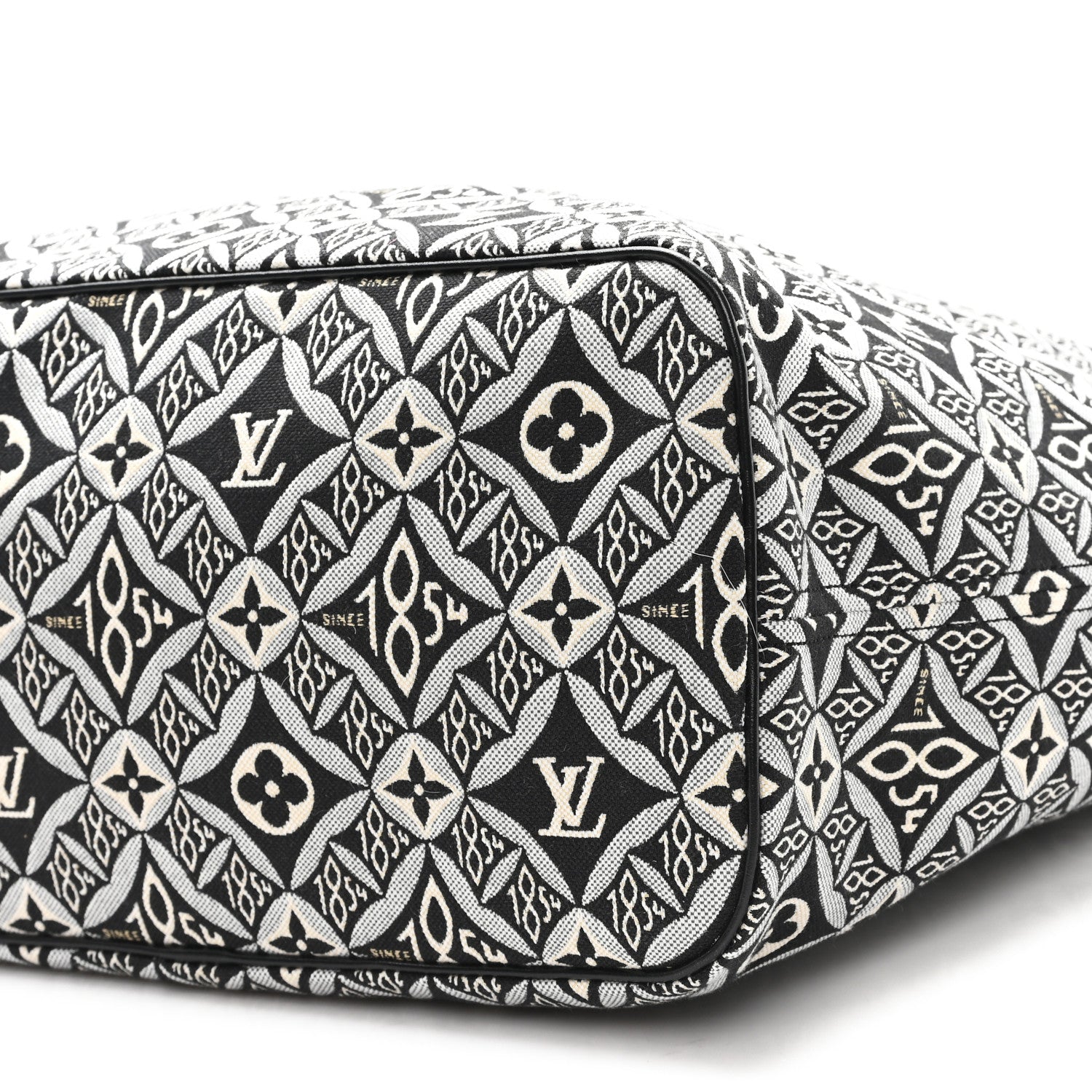 Louis Vuitton Jacquard Since 1854 Neverfull MM Grey 11 of 12