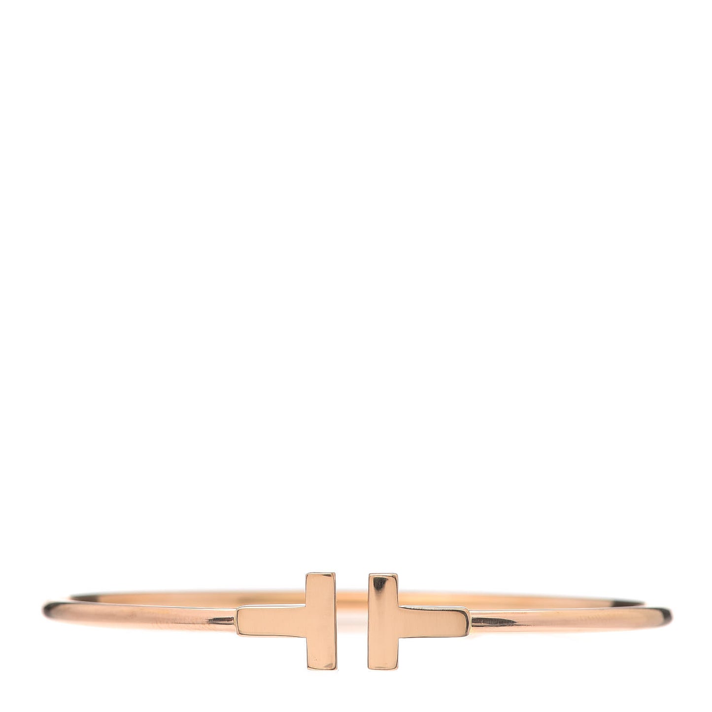 18K Yellow Gold T Wire Bracelet