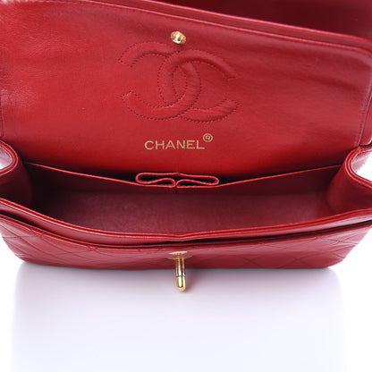 Chanel Lambskin Quilted Small Double Flap Red 5 of 16