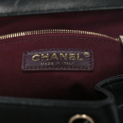 Chanel Caviar Quilted Business Affinity Backpack Black 6 of 12